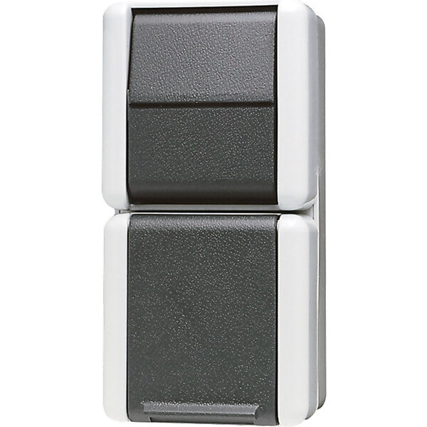 JUNG Schalter-Steckdosen-Kombi. 16A 250V 876 W